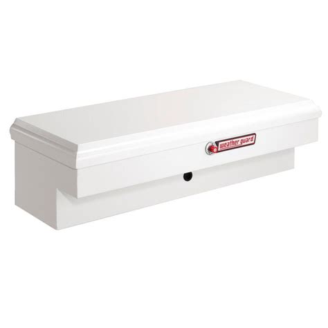 weather guard lo-side truck box white steel|weather guard pickup tool boxes.